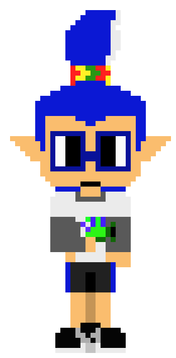 Ralph The INkling With SplatterShot