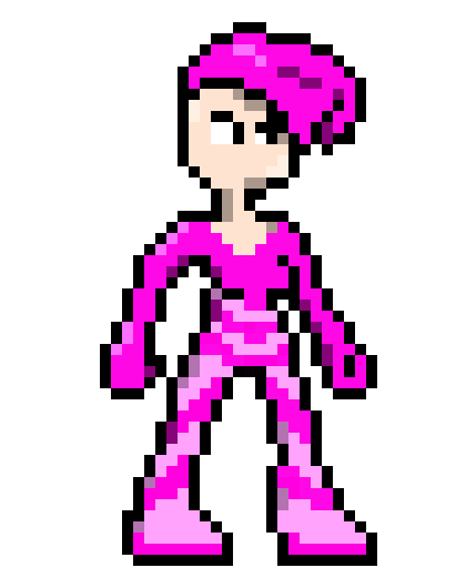 Pink Haired Girl