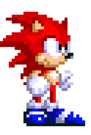 it seems that due to entering his consciousness sonic has lost his voice for a few days)