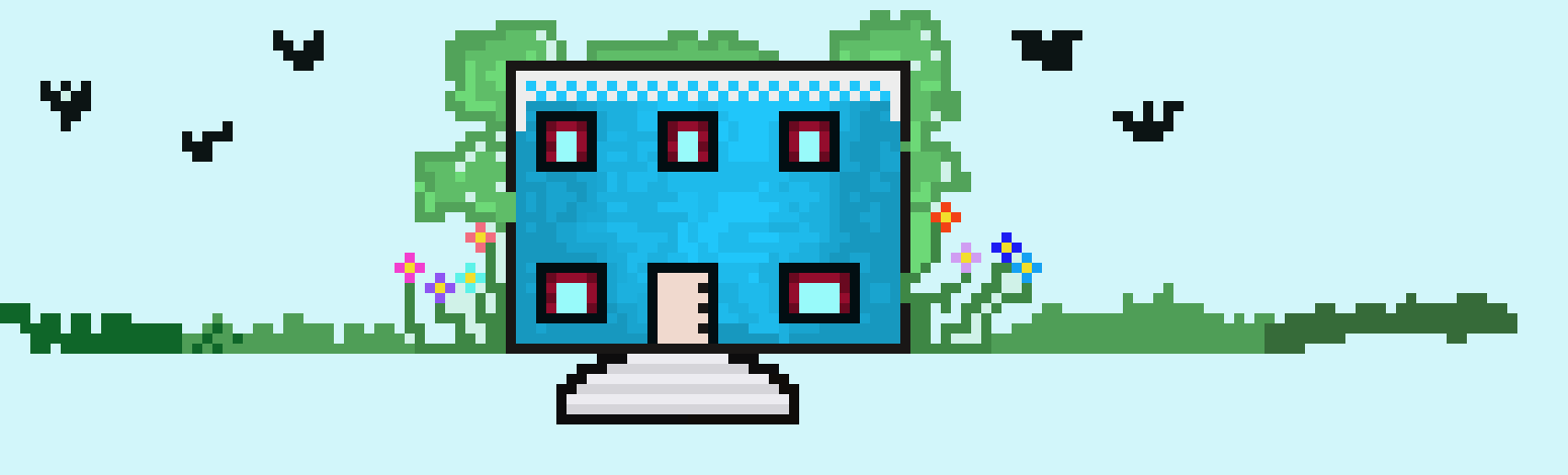 [77cf4d] House with birds