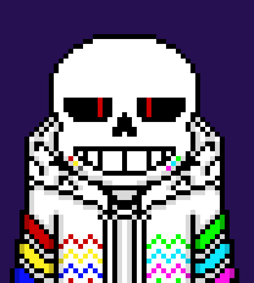 [0ae1f1] *dodges the attacks, then copies Cross's attacks and summons Xtale blasters until it fills the sky, then fires all at Madness while sending sharp bones at him*