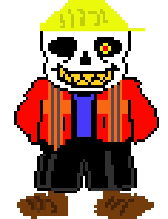 [7fb646] destruction Sans Sprite