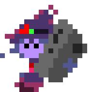 [e911b2] *Both Taranza and Ribbon followed Urotsuki to the building.*