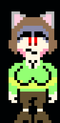 Catgirl Chara says, "Hello, everybody." [lss]