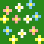 [02aa78] Grass Flower