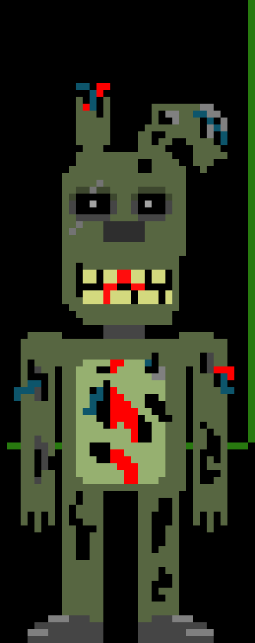 hey i turned a scraptrap into a springtrap any opinions?