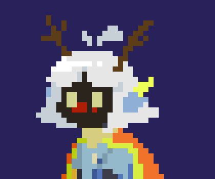 [777455] That's okay lol- If I had to say, I have been playing a lot of Roblox lately (just more minigame-type games on there.) But I like to play stuff like Castle Crashers, Yume Nikki is a game I like to go back to often too. I've been also playing a lot of Kirby lately, specifically Return to Dreamland Deluxe and Forgotten Land. Been watching a lot of Ace Attorney (Phoenix Wright Trilogy) lately too. I also really like Splatoon and Pokemon tho haven't play them recently- I also like Sky: Children of the Light, which the sprite I'm using rn is my character from Sky lol- (haven't played it in forever so I wanna play it again too)