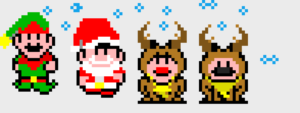 mario 3 navidad