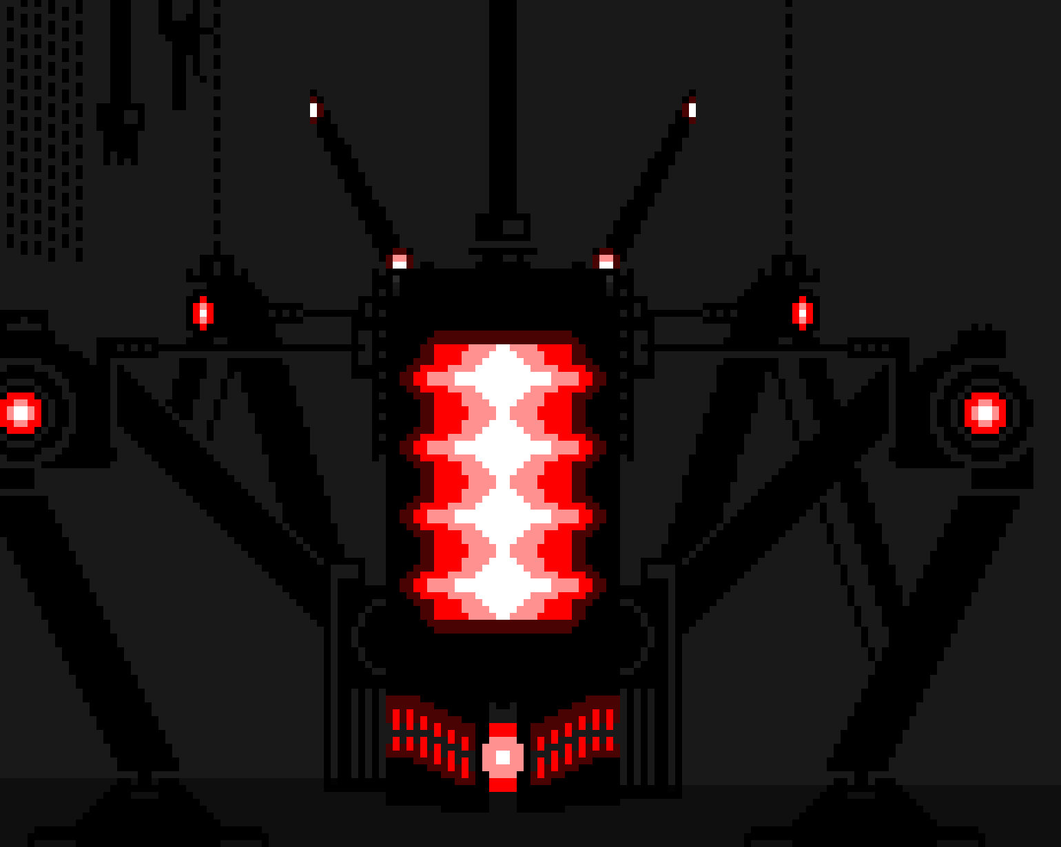 *the lights flicker as i maintenence*