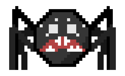 пиксельный паук