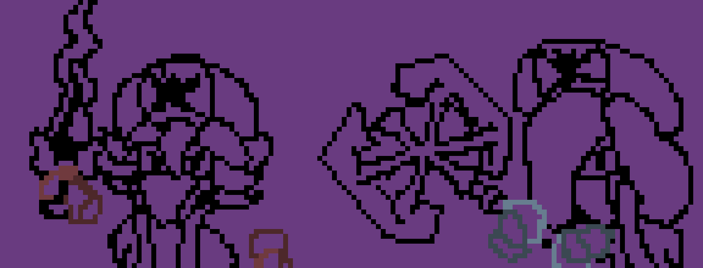 [b48161] *both flamberge and francisca tried to attack drawcia and her canvas*