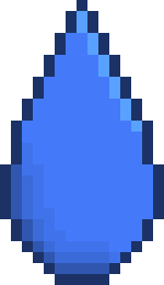 [dc87ff] water droplet
