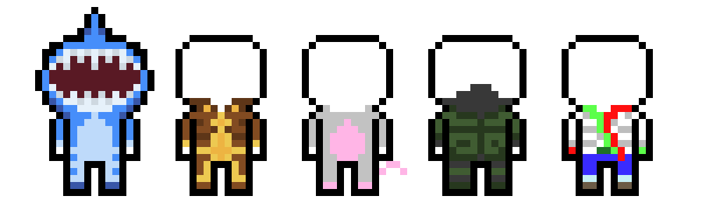 [dddfe0] danganronpa pixel sprite base