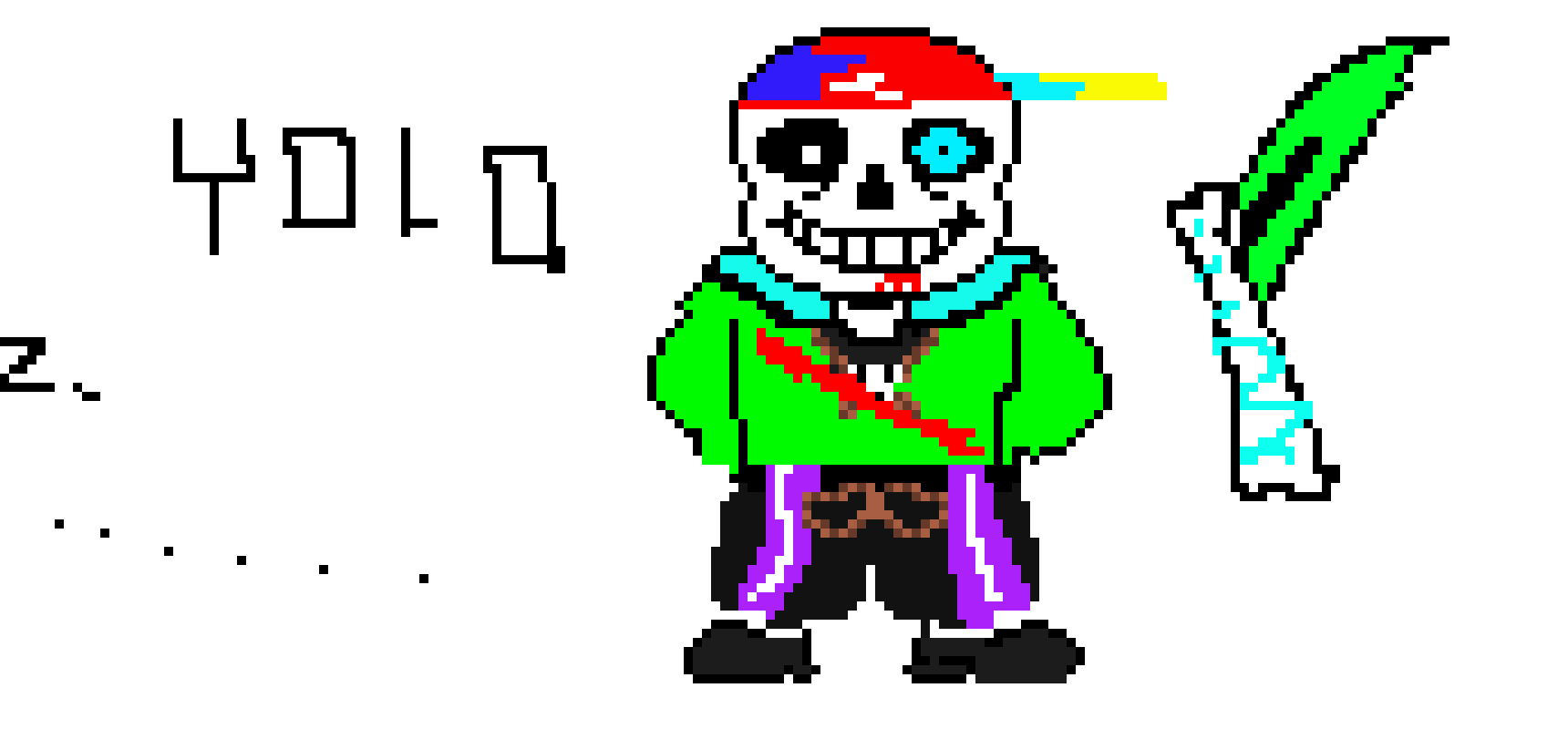 [924bf6] Fresh!reaper Sans Sprite