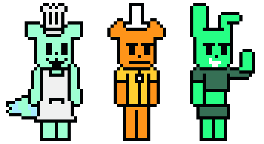 [3a8a18] Cupcake, Sabbai, and Donnah ATTACK