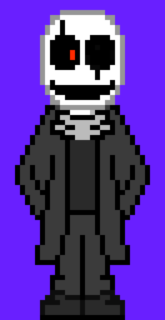 Ayo,Glitchtale Gaster? also we talking about Roblox 