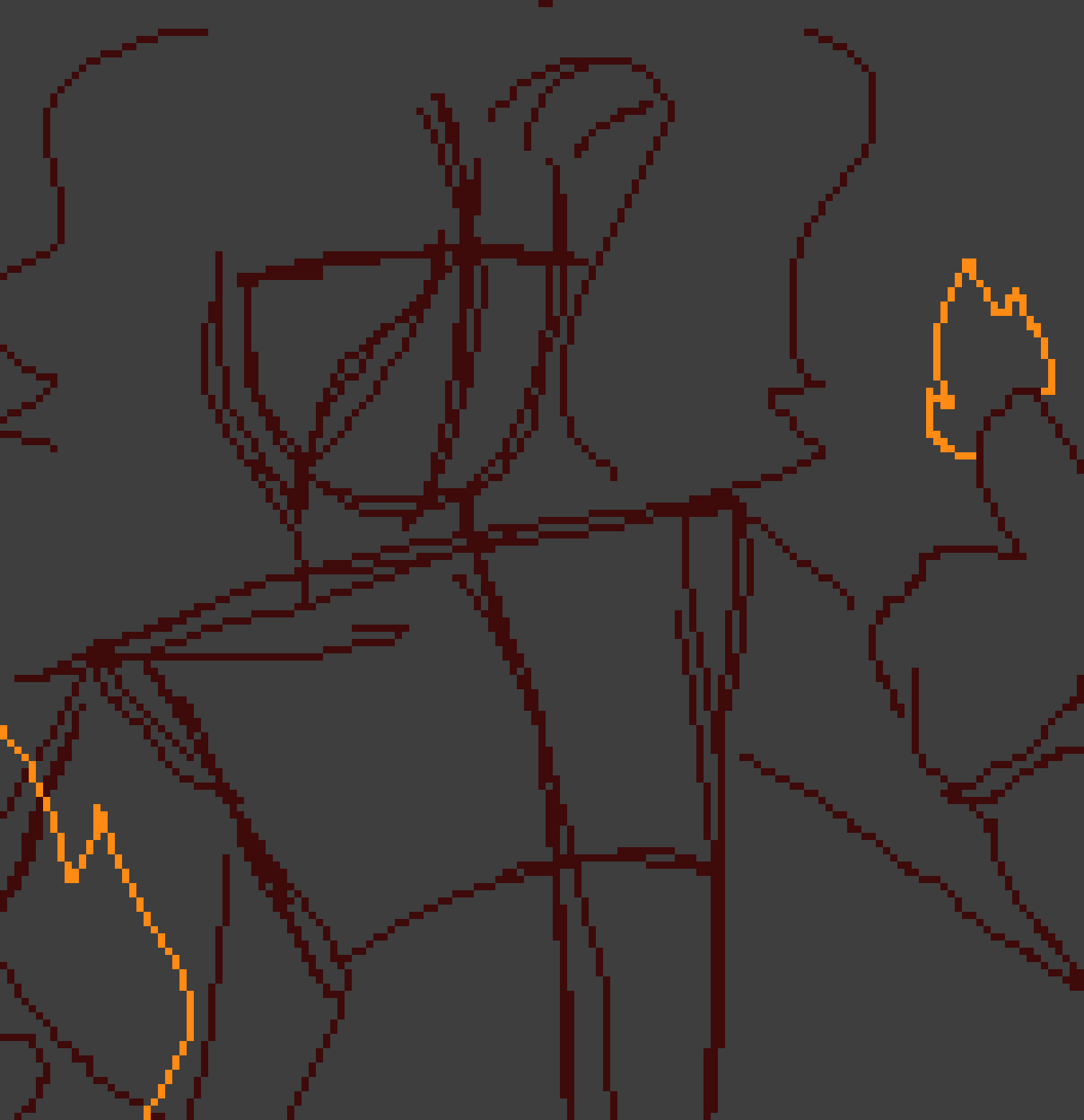 [92d201] I'm not gonna finish it, it was supposed to be just a doodle.