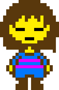 Does anybody like my Frisk sprite? -Foxlynn