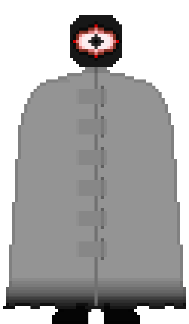 I was thinking of making him a Human who dresses like a Monster to avoid societal pressure.