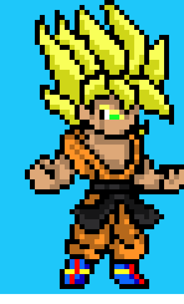 My Version Of: What If Broly and Goku Were Sent To Earth? Super Saiyan Form