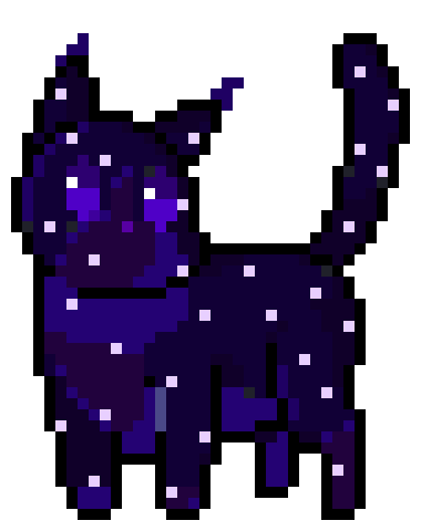 [8aae45] Starry Kitty