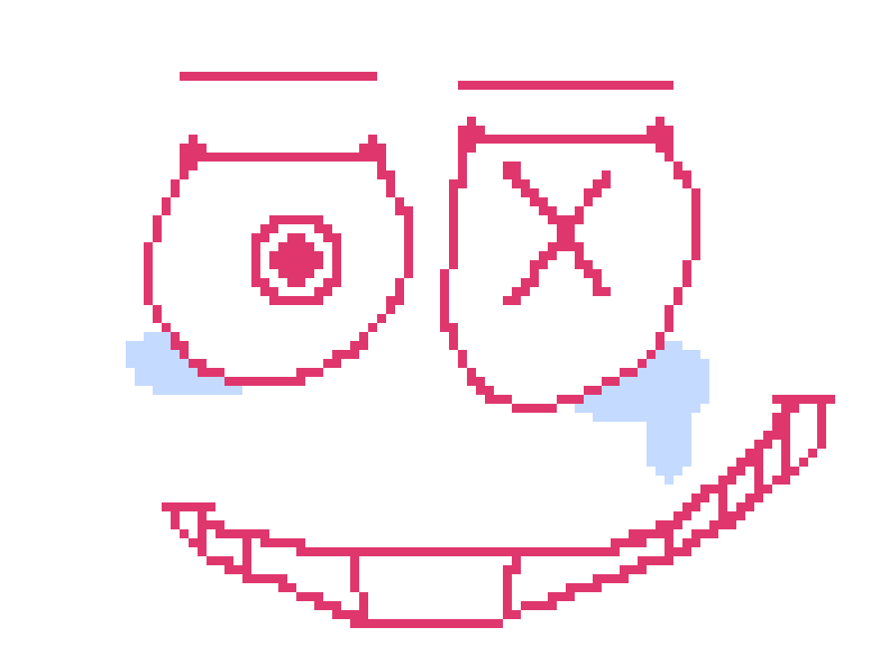 aww no violence? | Pixel Art Maker