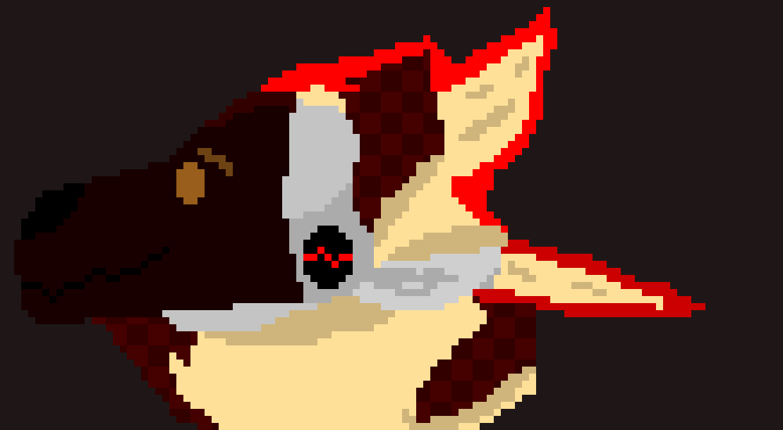 Terrie, as a protogen [Just the head...] | -Terrie