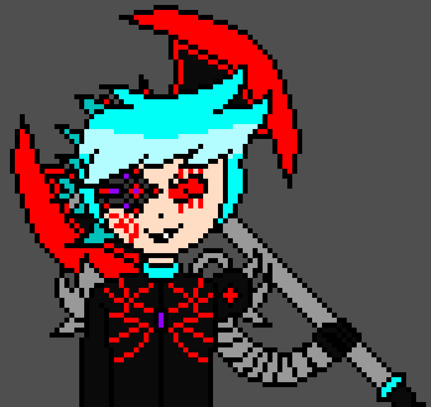 *Swing his axe a bit and create a tornado*