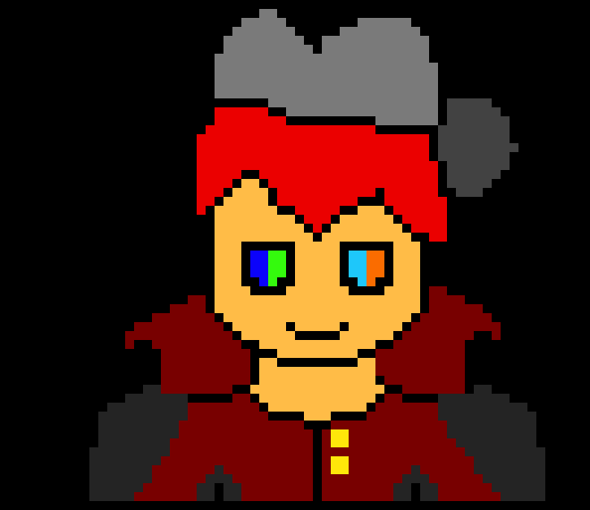 [49cd9d] *gives luna the fries and looks up to the clock then sighs*