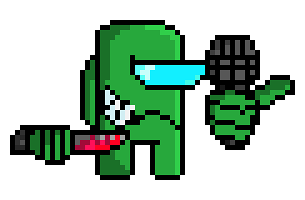 [efd2ac] Among us Green FNF (Imposter Form)