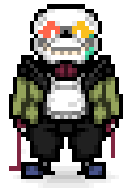 [9ce148] (*the illusory disguise glitches away* "*𝗜𝘁'𝘀 𝗳𝘂𝗻𝗻𝘆, 𝗶𝘀𝗻'𝘁 𝗶𝘁?")