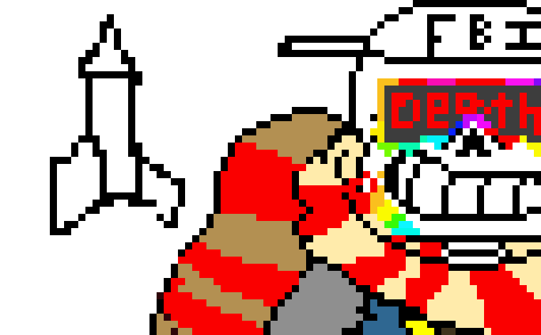 *gets a nuke and puts it and Sonics corpse just in case he’s not dead - Fresh!Ink sans