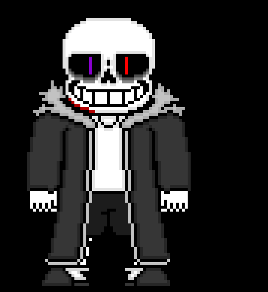 [e8cb42] Madness?: *you try to punch him but your hand just glitches* dont make turn into someone very powerful *his eyes go purple and red and you recognize those colours*