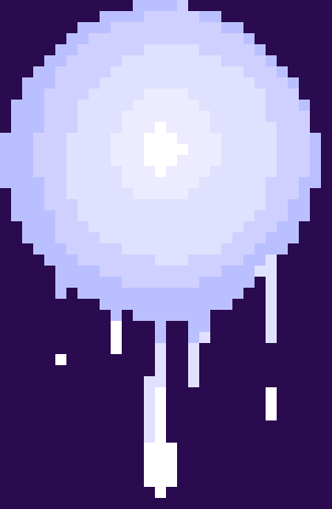 [777455] (I made a quick sprite of Droplet) "So... this is Magolor, Adeleine, and Ribbon...? Who else is there..?"