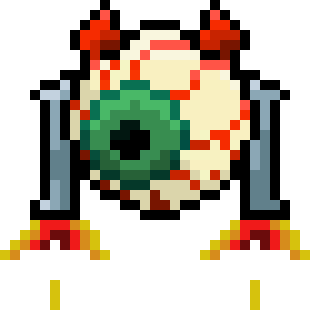 [7b43c6] Gun Demon Eyeball