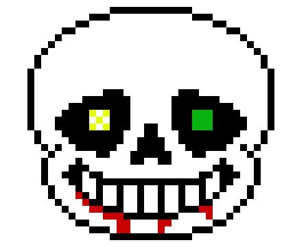 [3a3078] Rift! Sans hurt face