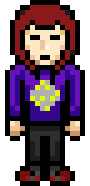 [f943f0] *is unconscious on her bed*