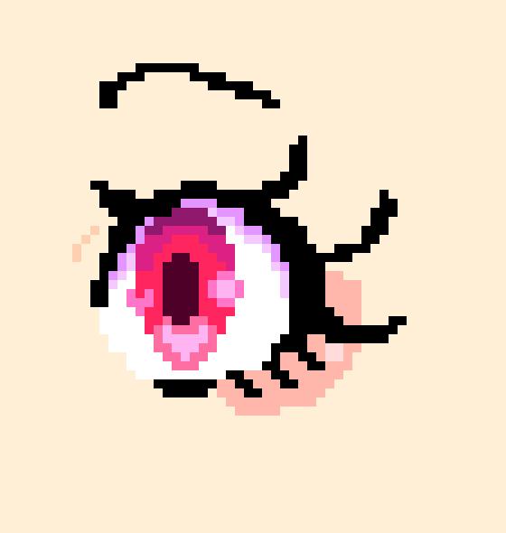 [be0aa1] Cute cartoony anime eyes :D