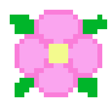 [d3659e] pink flower