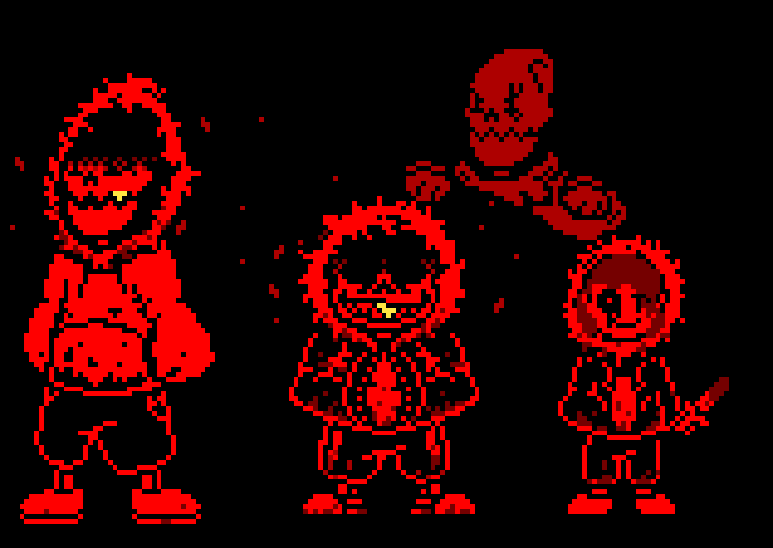 Sans: i added phantom papyrus