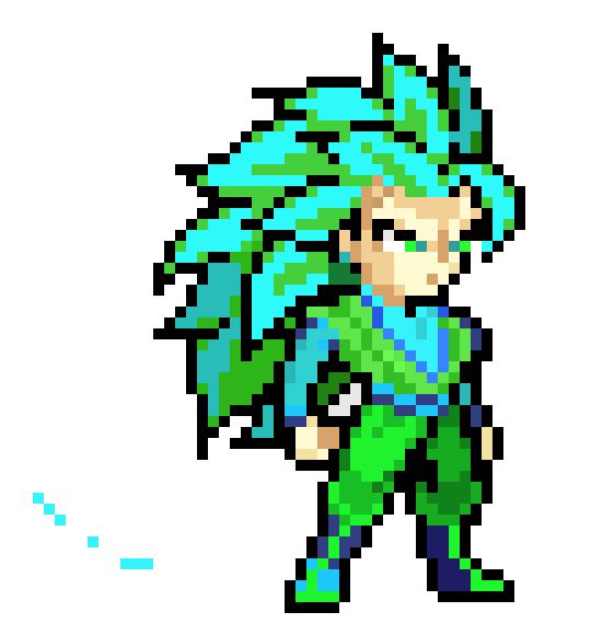 true super saiyen 3 blue future goku