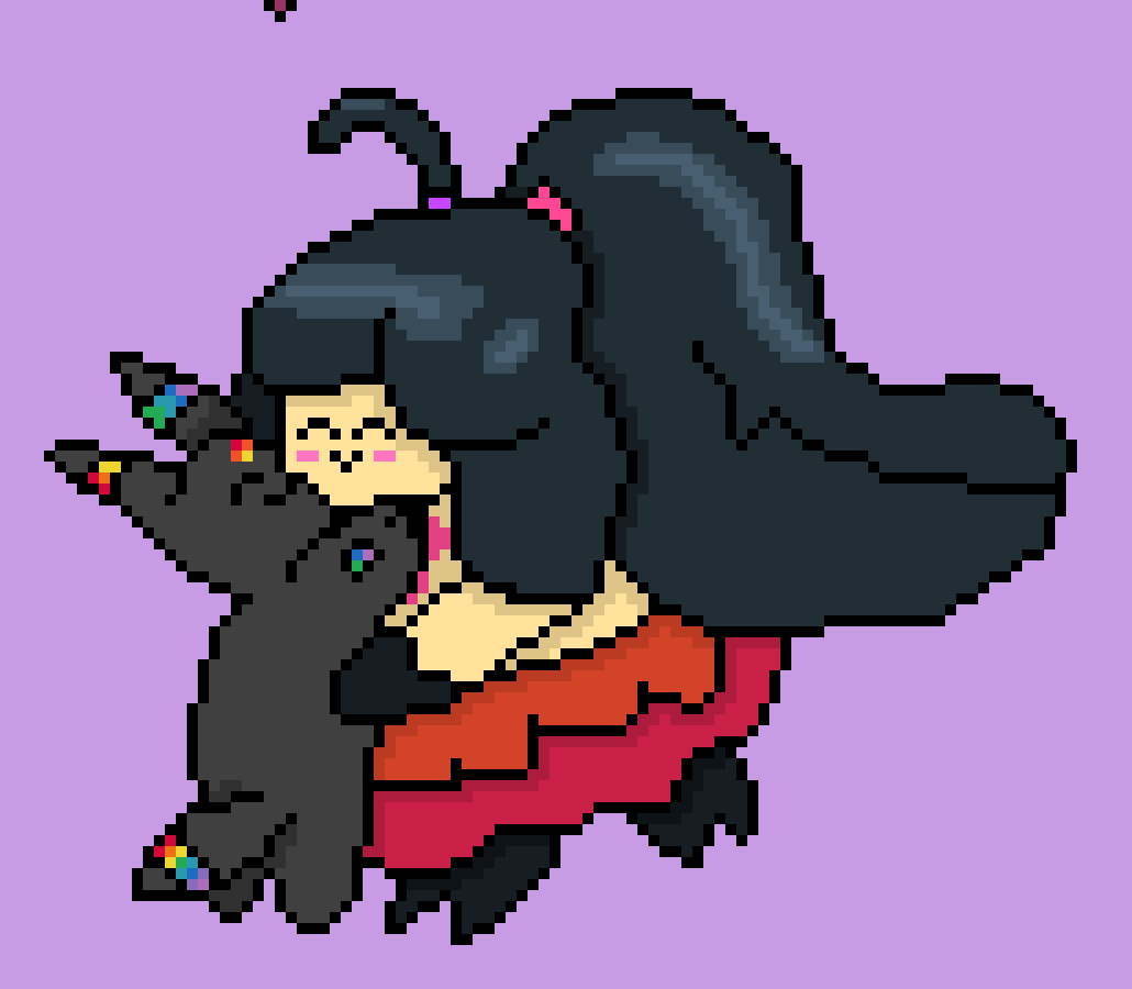 [dd5ac1] mawile and me hugging -lily