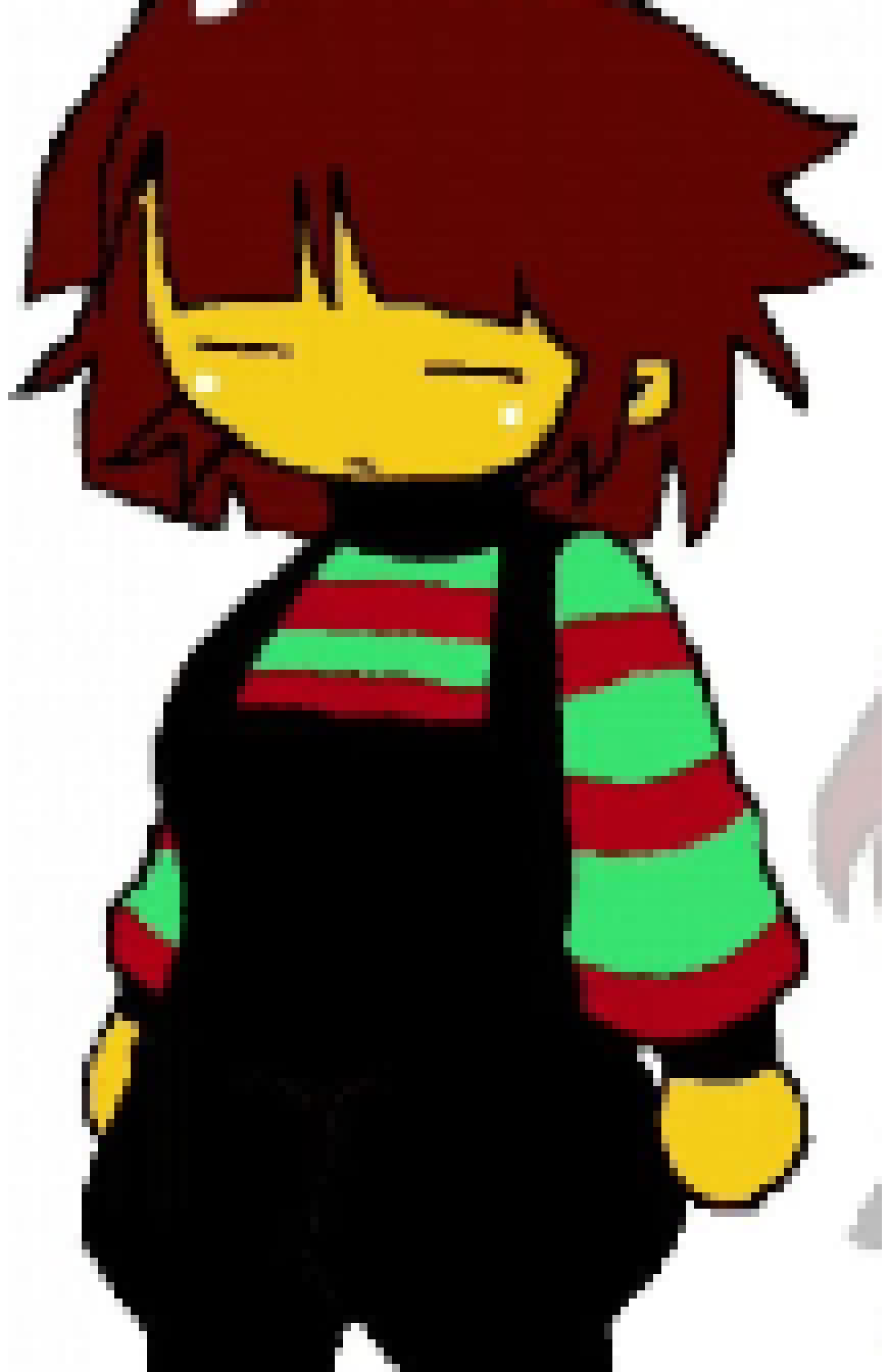 im going to draw this frisk one day though its super peak
