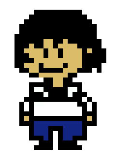 [ff3464] Custom Undertale Human Sprite Template