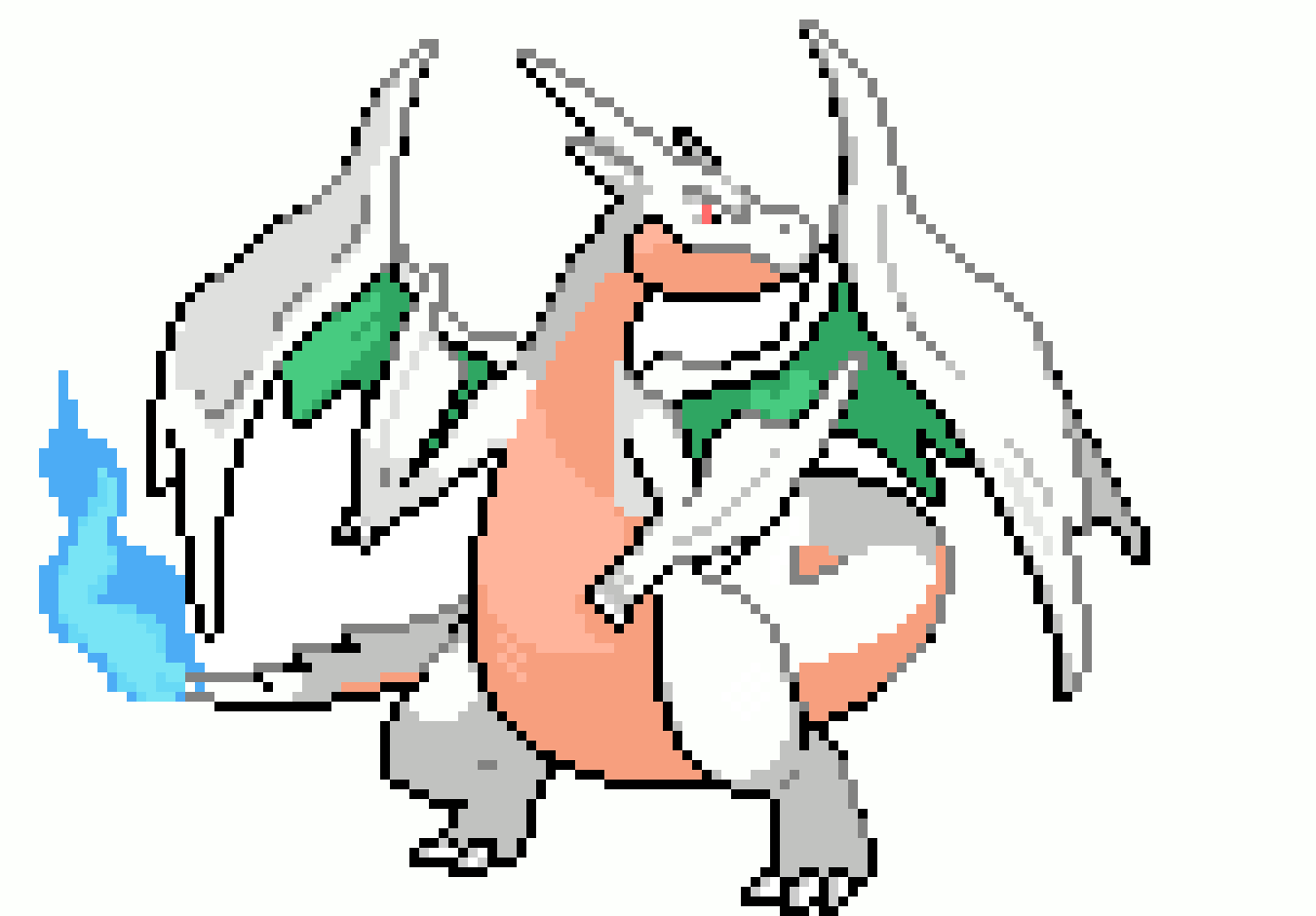 Mega Charizard Y (Gardevoir themed)