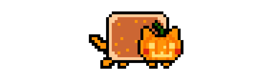 [35034d] pumpkin Nyan cat