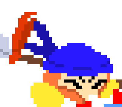 [777455] AH-! IF ONKY MY SPEAR HADN'T BROKEN! I COULD DO MORE! MY PARASOL CAN ONLY DO SO MUCH!!