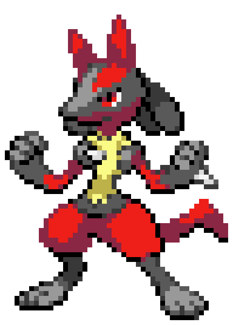 Lucario Red