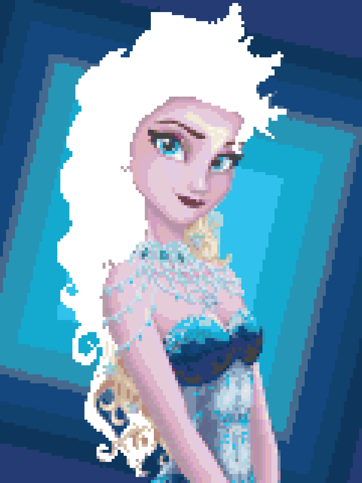 Anime Elsa - Unfinished