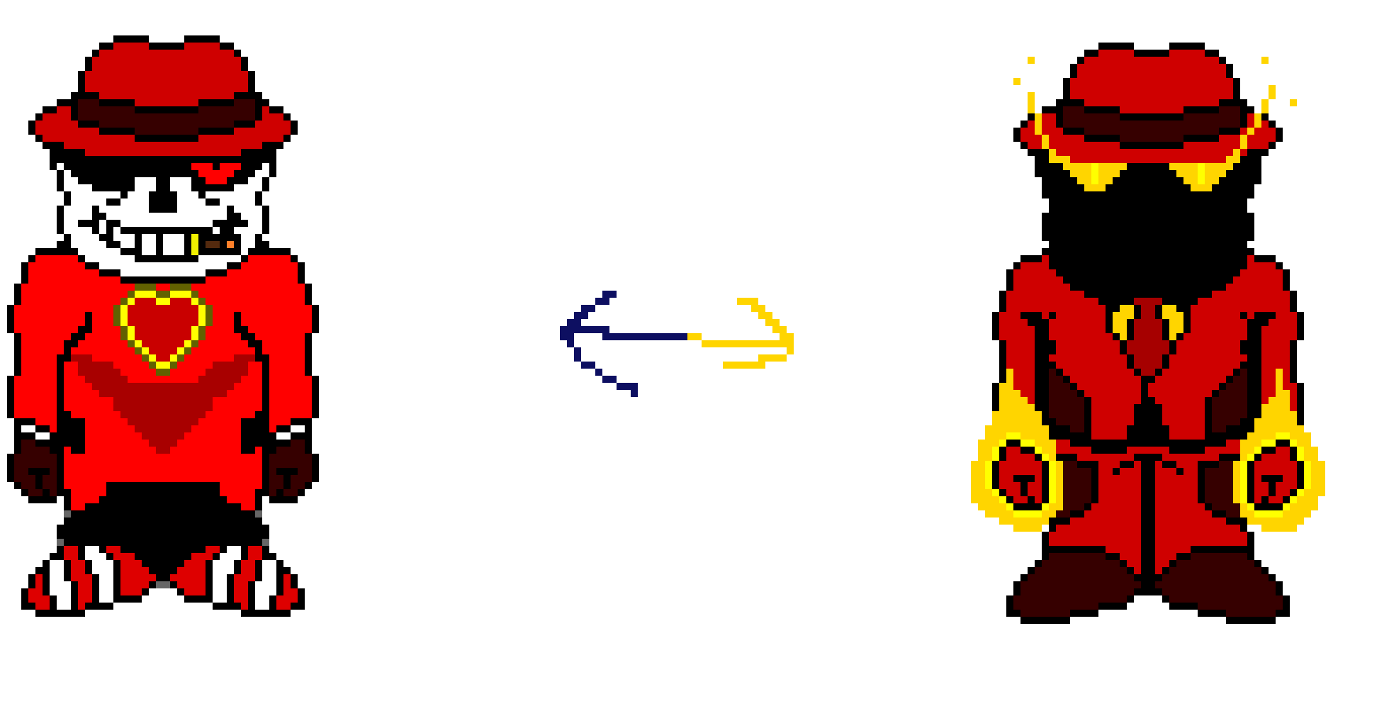 Mafiafell & Mafiatale Fire! Sprites